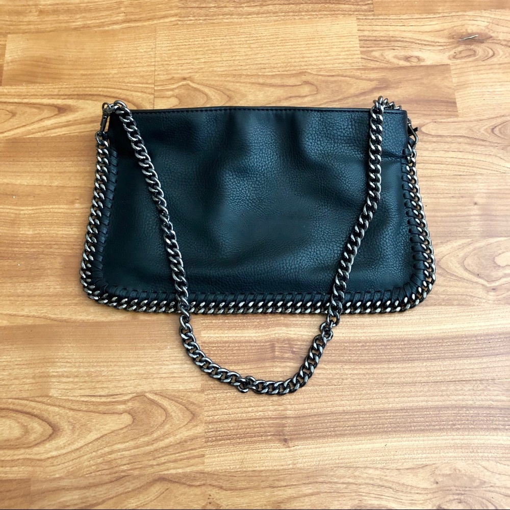 Black shoulder bag/clutch